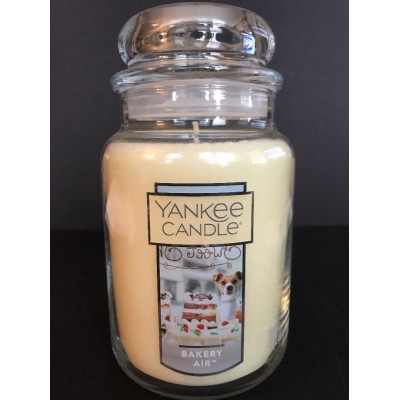 Yankee Candle 22 oz BAKERY AIR Large Jar Candle   263603062681